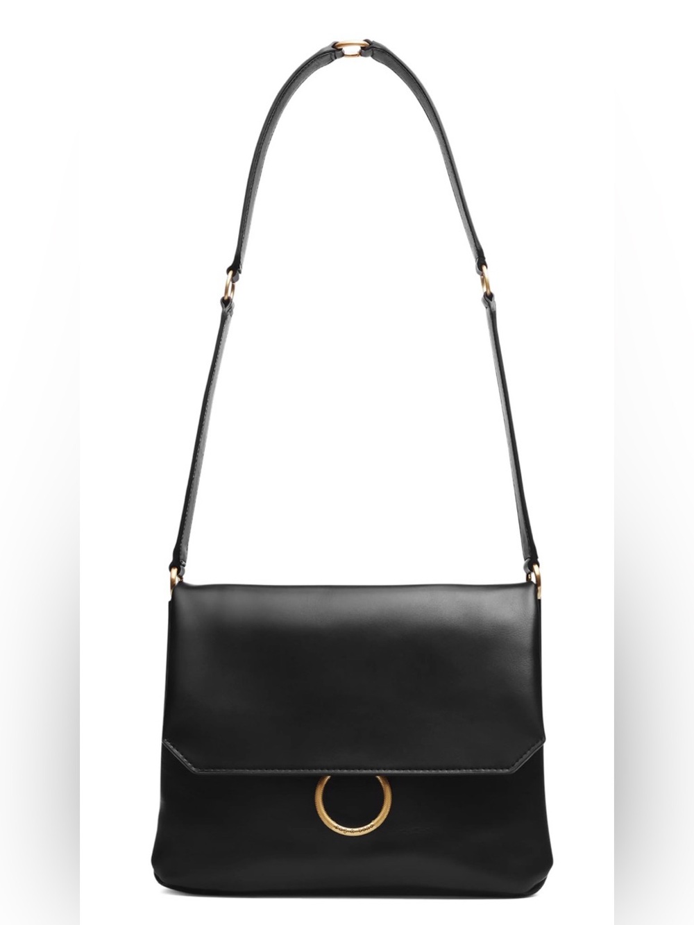 Rag & Bone Black Leather Blake Convertible Handbag excellent